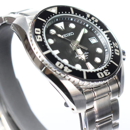 Seiko Prospex horloge SBDC001 sea automatic heren scuba zwart
