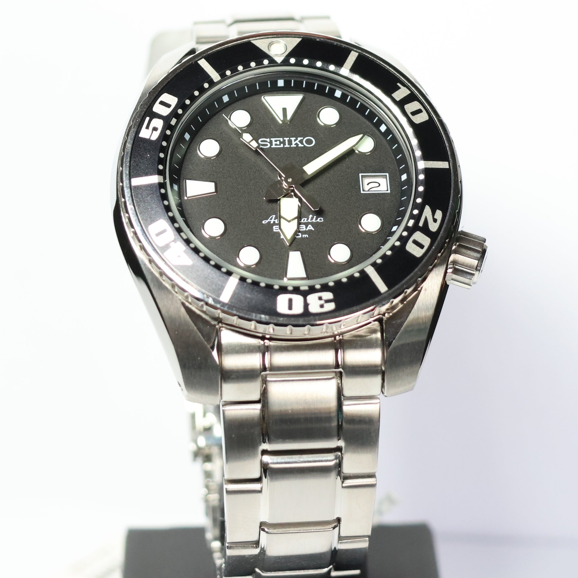 Seiko Prospex horloge SBDC001 sea automatic heren scuba zwart