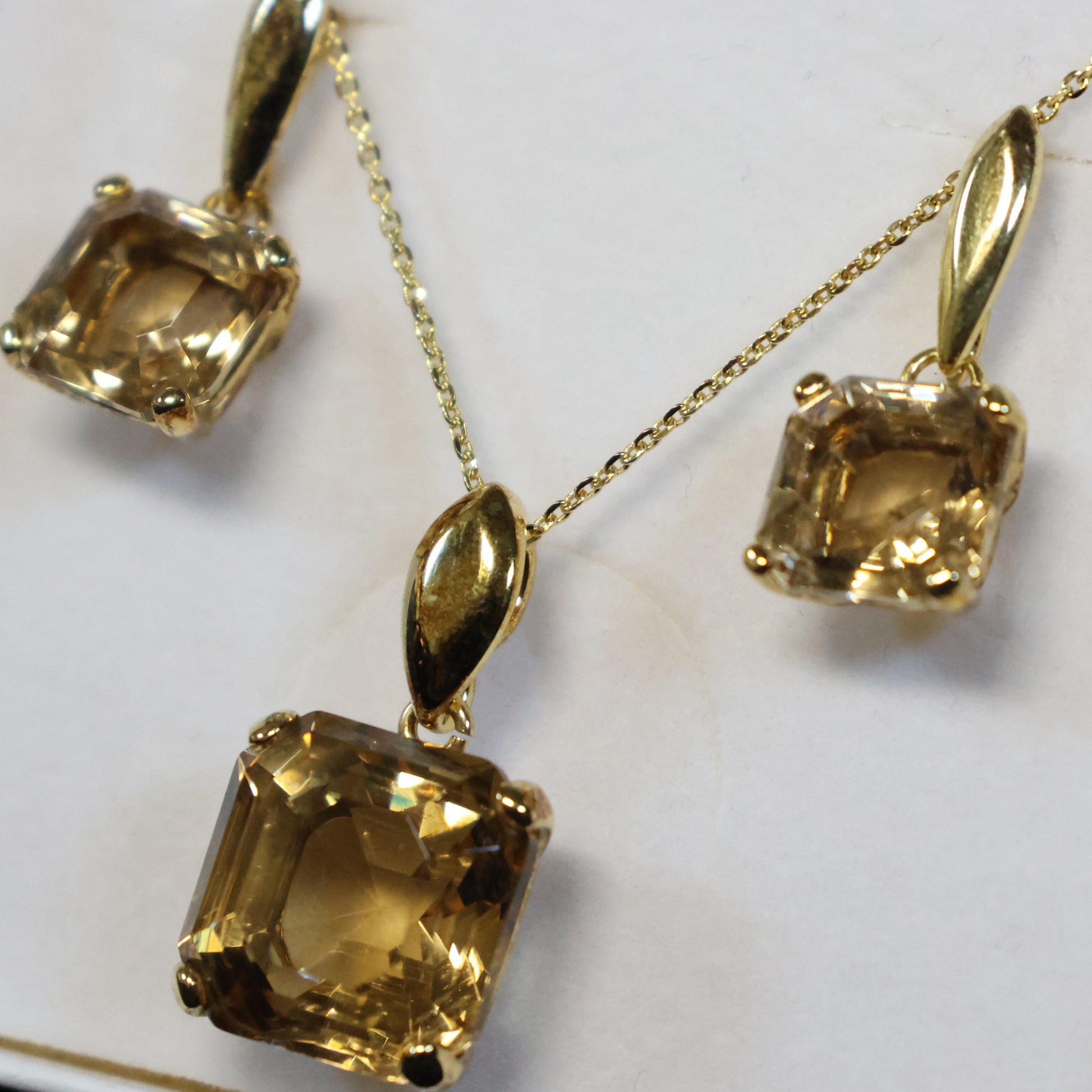 Spark 18karaat vergulde Zilveren Halsketting met Swarovski kristal NPG4480LCT