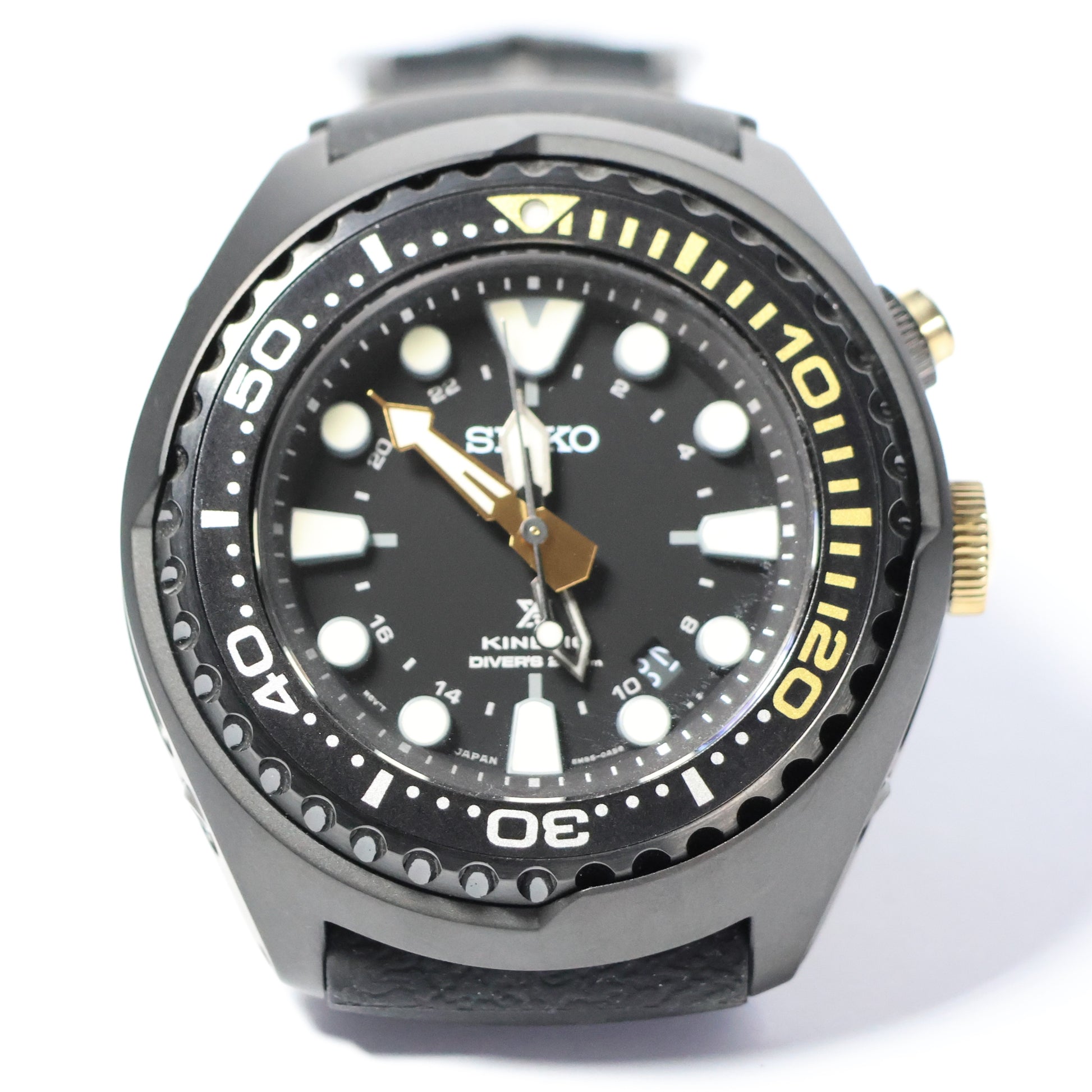 Seiko Prospex horloge SUN045P1 sea heren Kinetic GMT 200M Diver