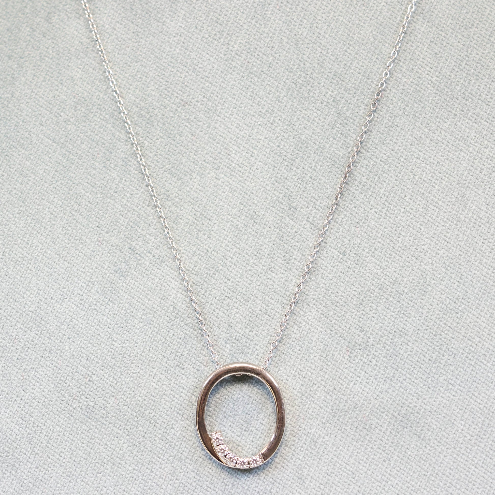 Naiomy silver zilveren ketting met hanger N7D06