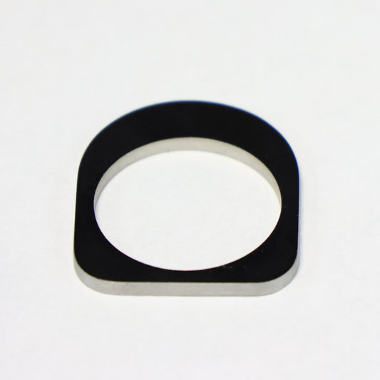 CLIC Aluminium ring zwart maat: 62