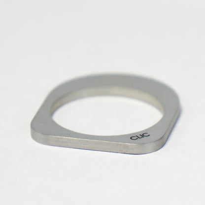 CLIC Aluminium ring zwart maat: 62