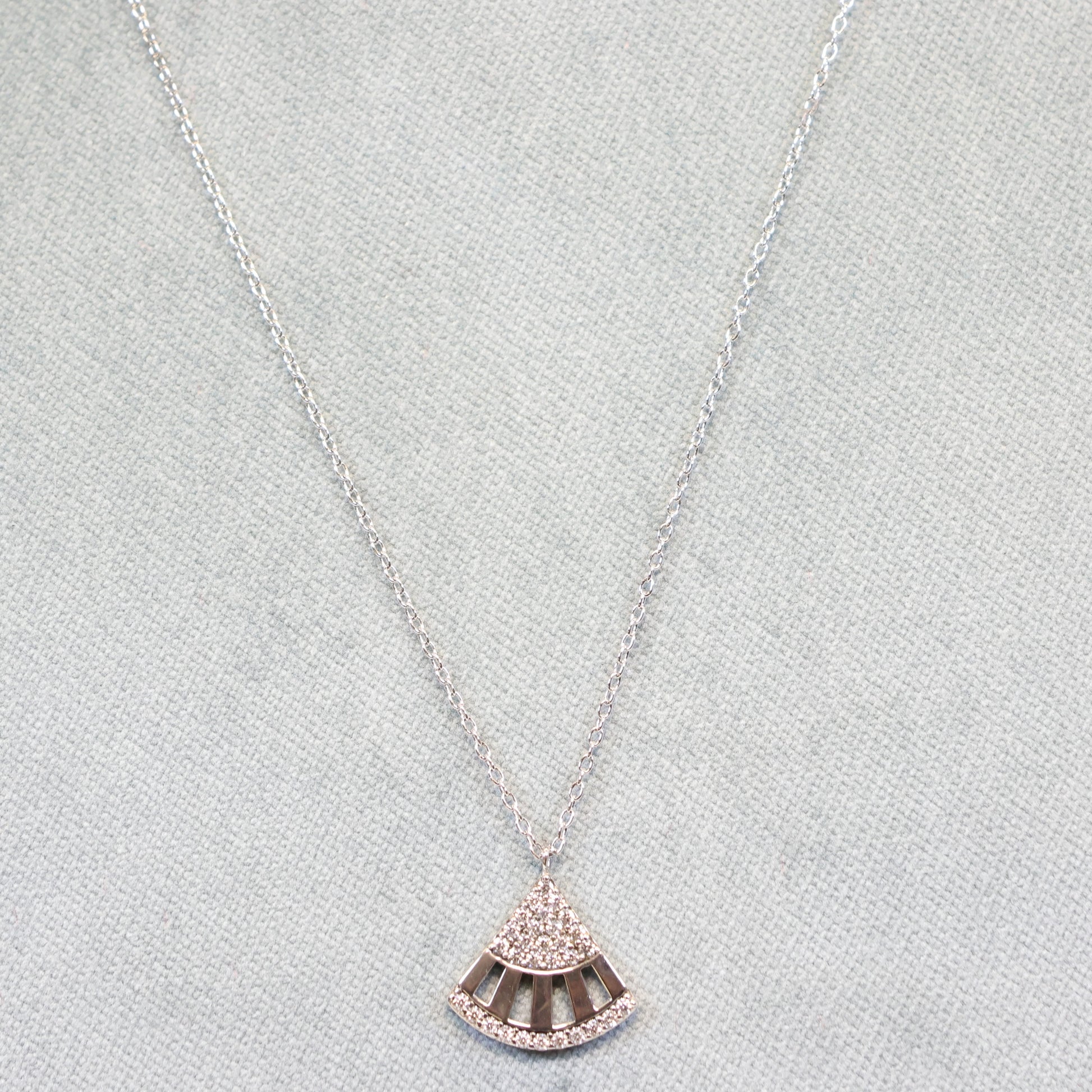 Naiomy silver zilveren ketting met tussenstuk N7K02