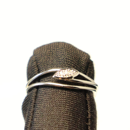 Wit gouden ring met briljant 061217A