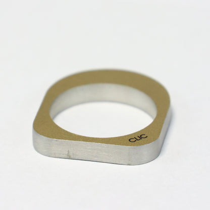 CLIC Aluminium ring maat: 60