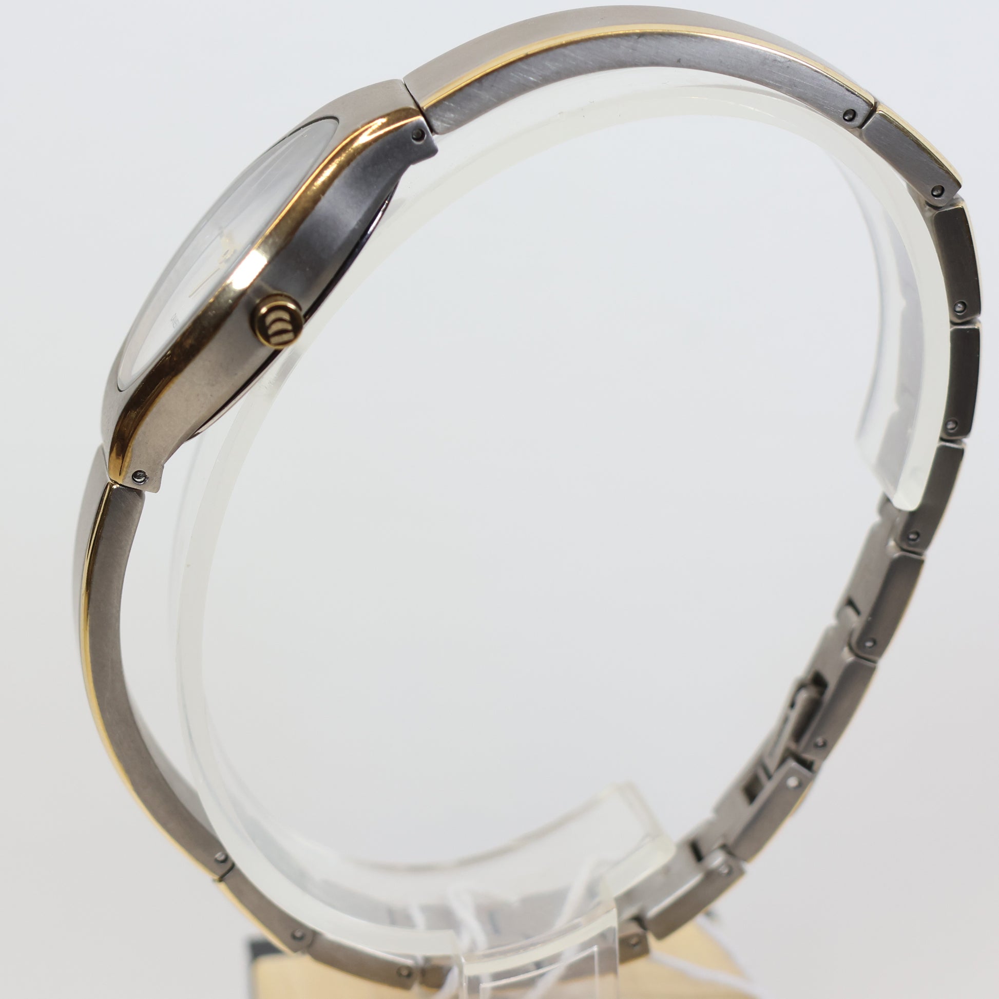 Danish Design dameshorloge 22mm ovaal IV65Q1266 bicolor titanium