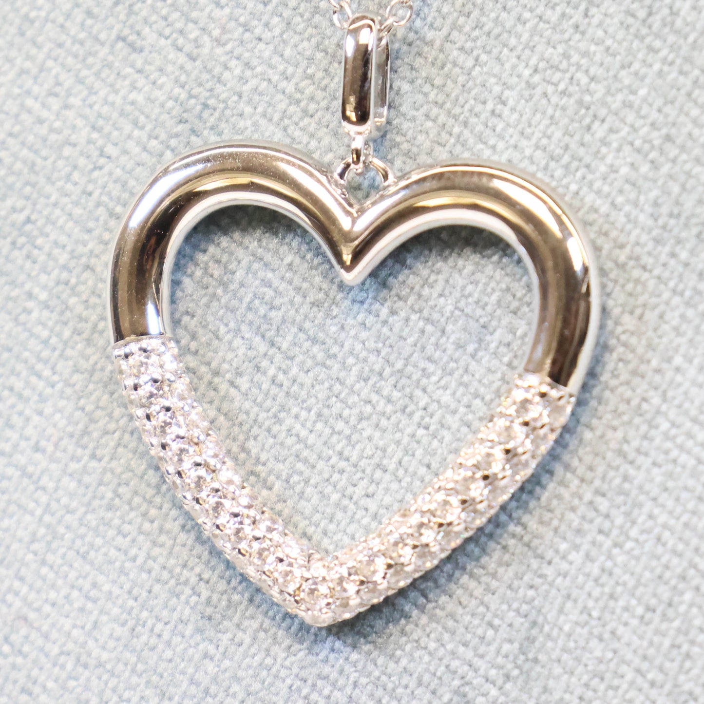 Naiomy Silver zilveren Halsketting met hartje N5E61