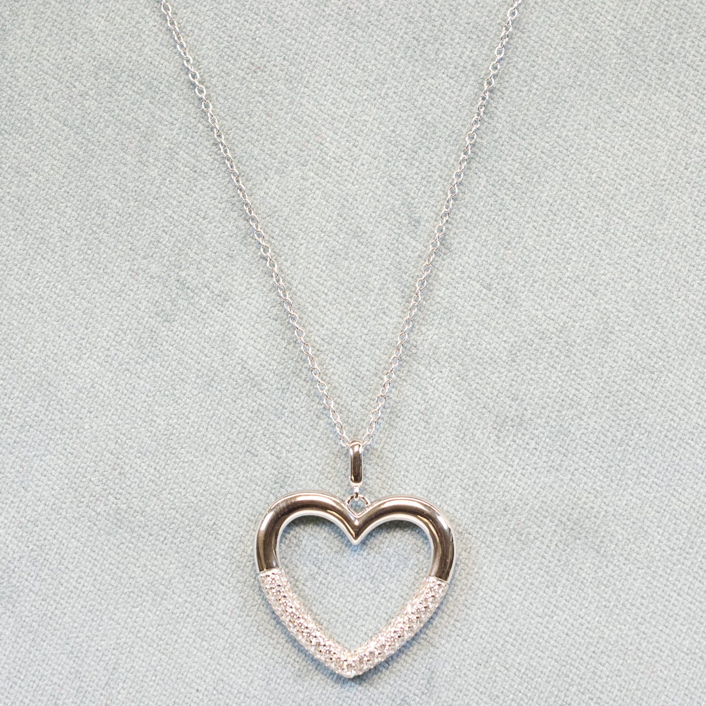 Naiomy Silver zilveren Halsketting met hartje N5E61