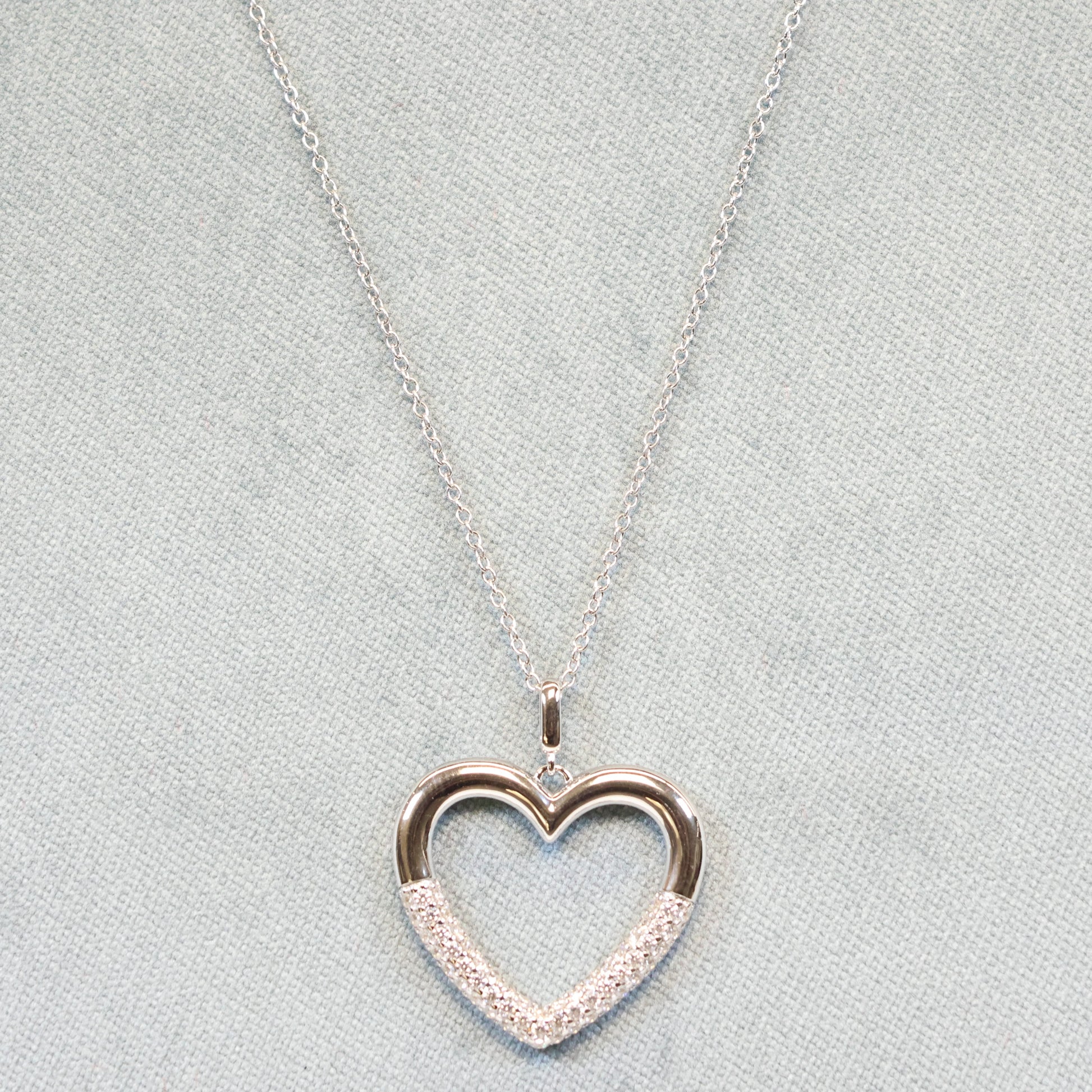 Naiomy Silver zilveren Halsketting met hartje N5E61