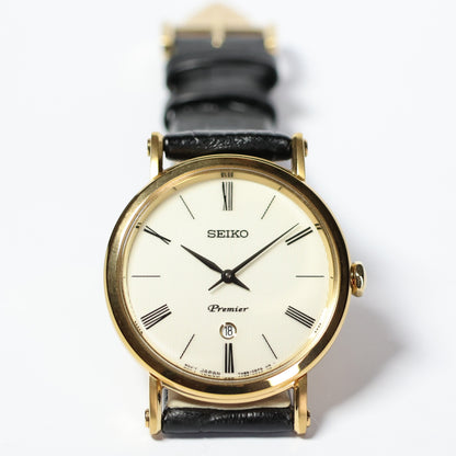 Seiko horloge SXB432P1 Premier dames quartz roman wit