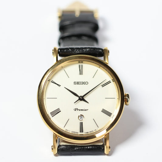 Seiko horloge SXB432P1 Premier dames quartz roman wit
