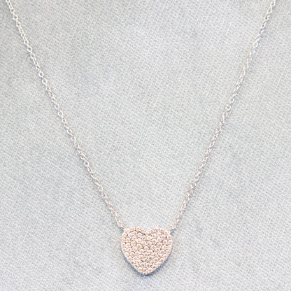 Naiomy Moments zilveren hartjes Ketting B1L01