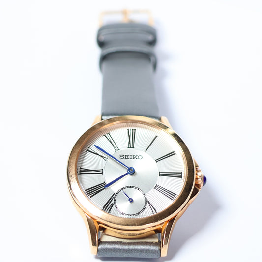 Seiko horloge dames SRKZ54P1 quartz roman white dial