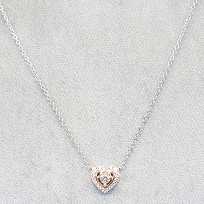 Naiomy Silver zilveren Halsketting met hartje N2X59