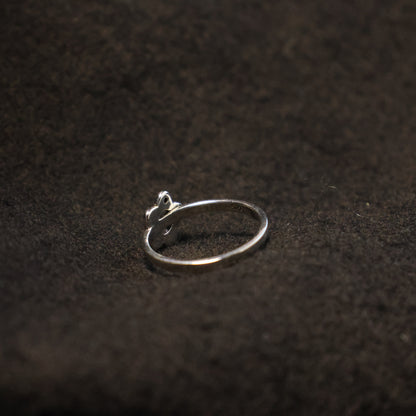 Zilveren Kids bloem ring 962444