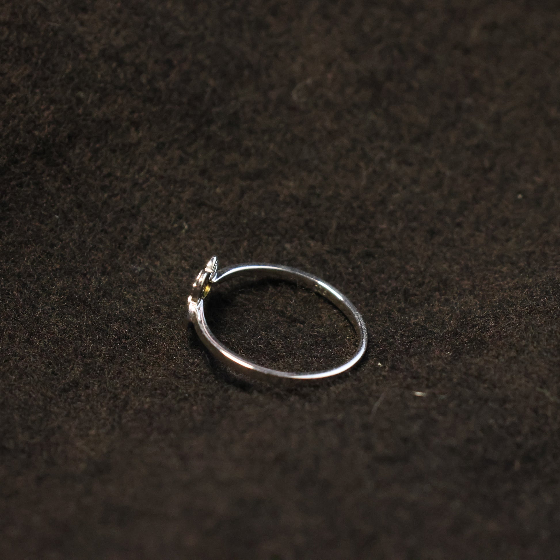 Zilveren Kids bloem ring 998304