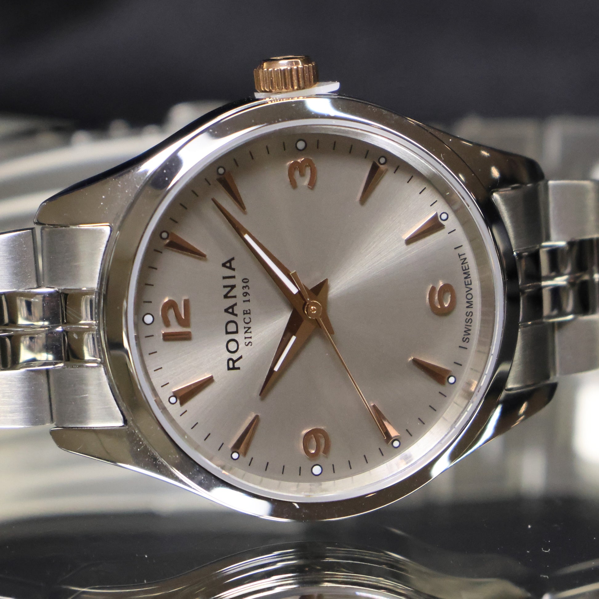 Rodania Geneva R12012 Dames Horloge