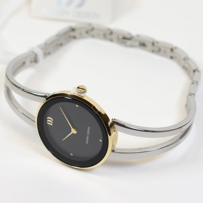 Danish Design dameshorloge IV73Q1295 bicolor zwarte wijzerplaat