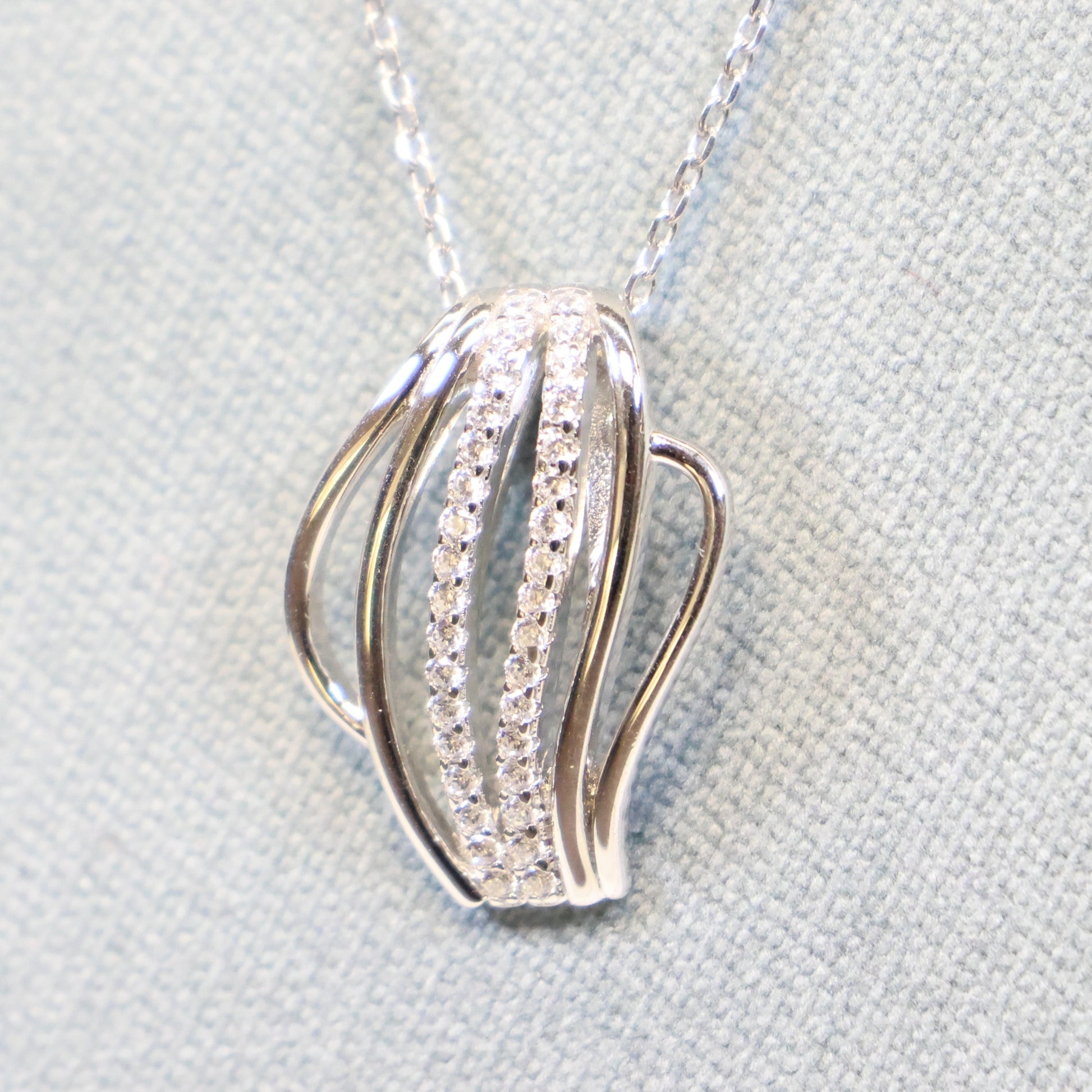 Naiomy silver zilveren ketting met hanger N4B54