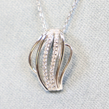 Naiomy silver zilveren ketting met hanger N4B54