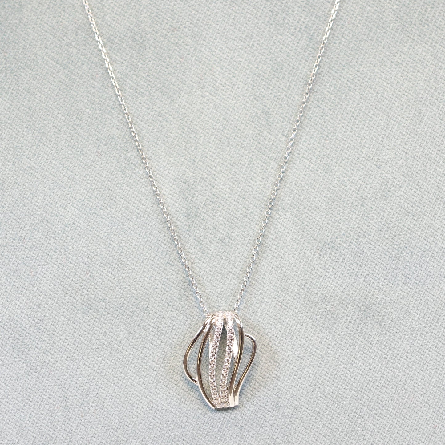 Naiomy silver zilveren ketting met hanger N4B54