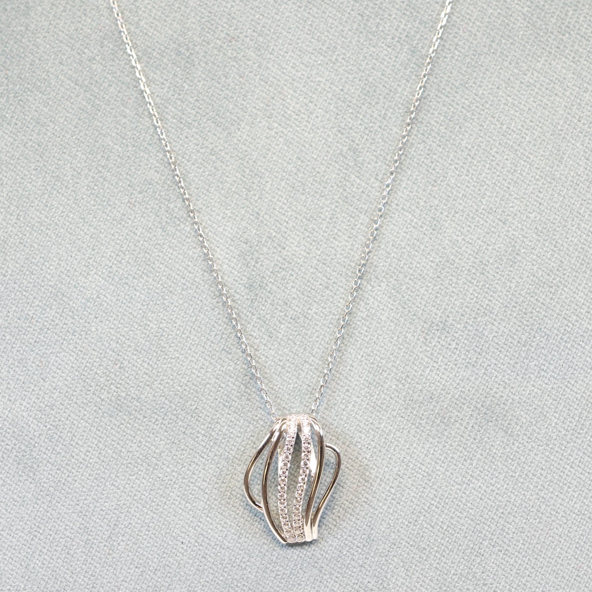 Naiomy silver zilveren ketting met hanger N4B54