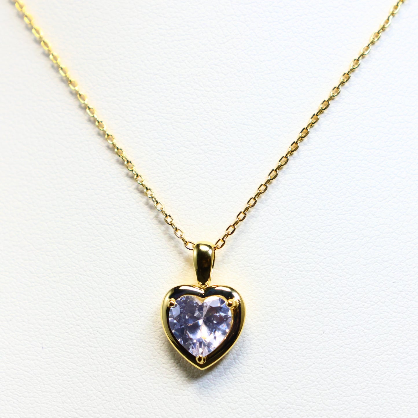 Naiomy zilveren ketting met hartje hanger N5M68