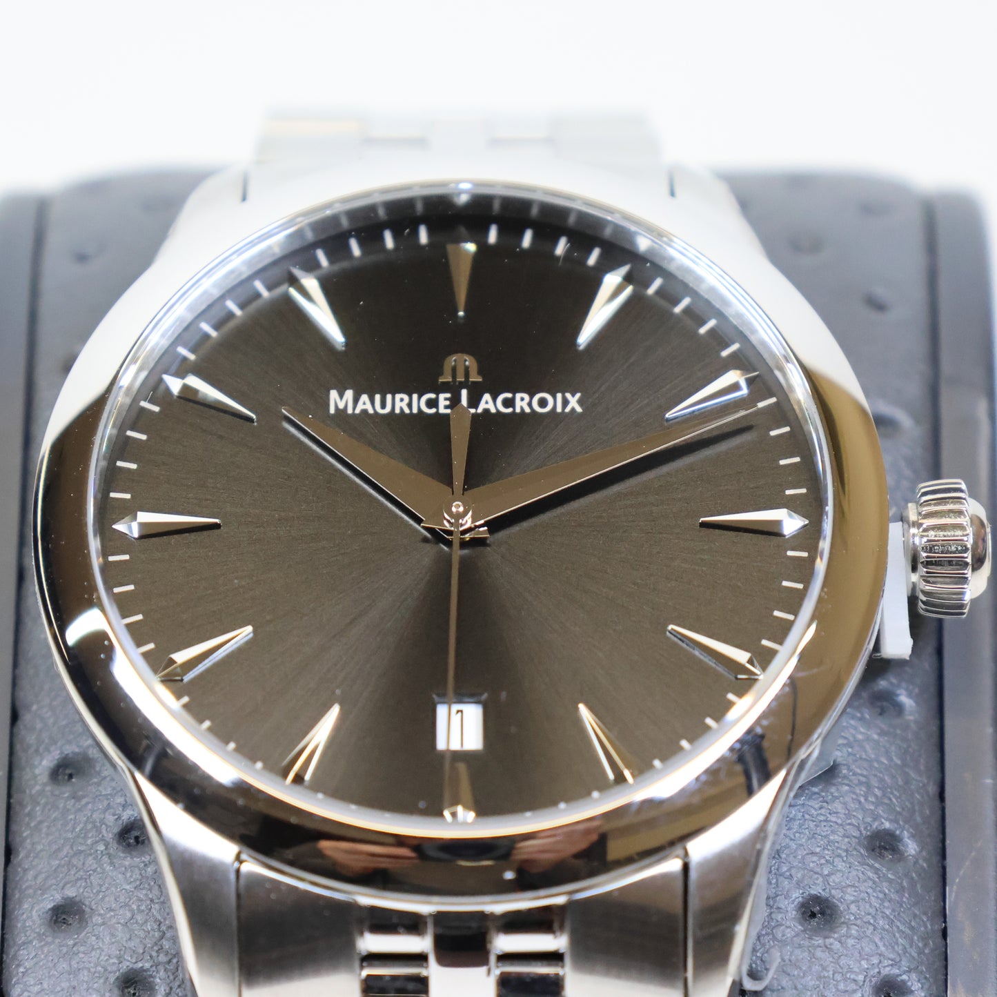 Maurice Lacroix horloge 1975 Quartz Date 39mm 751007-SS002-330-1