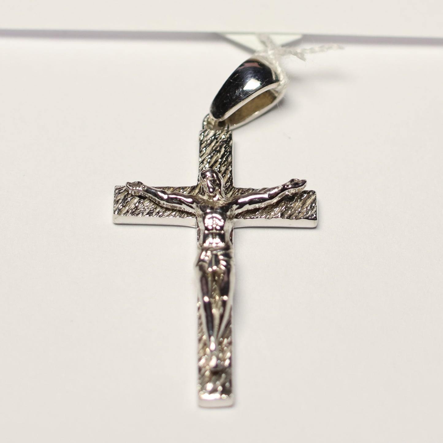 My imenso ODM zilveren kruis Christus 24mm 70752001
