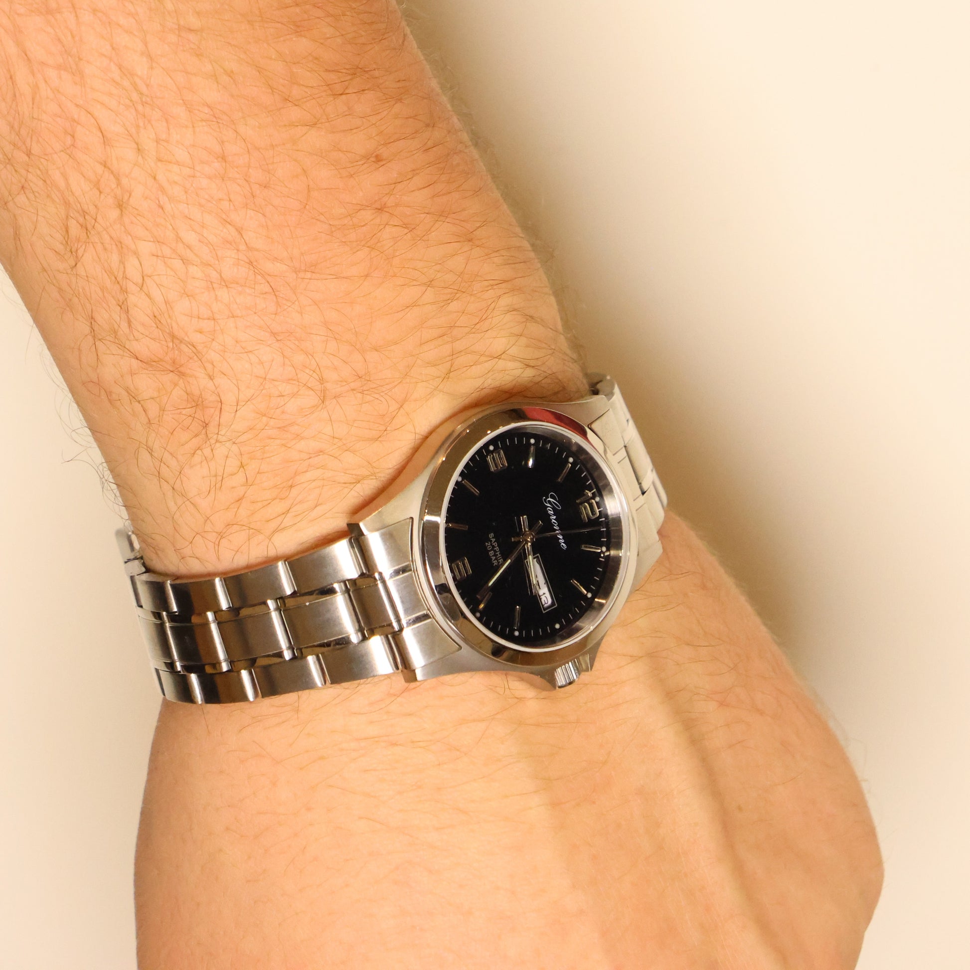 Garonne Quartz heren horloge 13064296