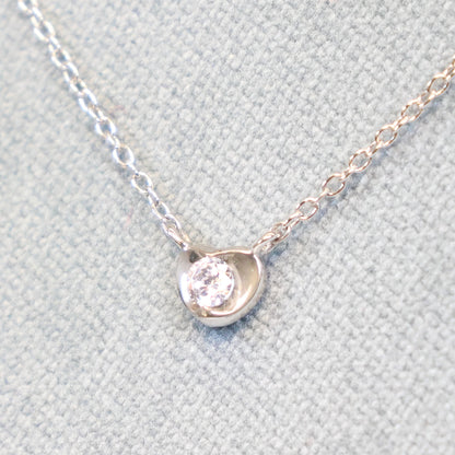 Naiomy Moments zilveren Halsketting met tussenstuk B0M02