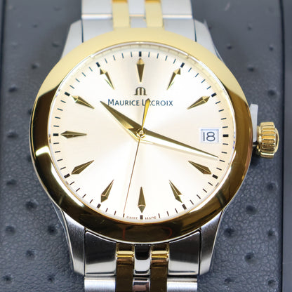 Maurice Lacroix horloge 1975 Quartz Date 39mm 751007-PVY12-130-1