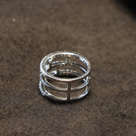 Outlet zilveren ring N5A06 maat: 58