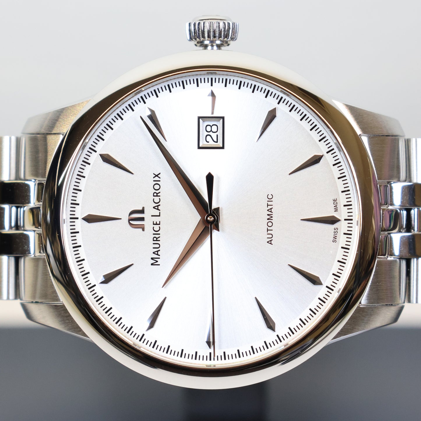 Maurice Lacroix horloge 1975 Automatic Date 40mm 756008-SS002-130-1