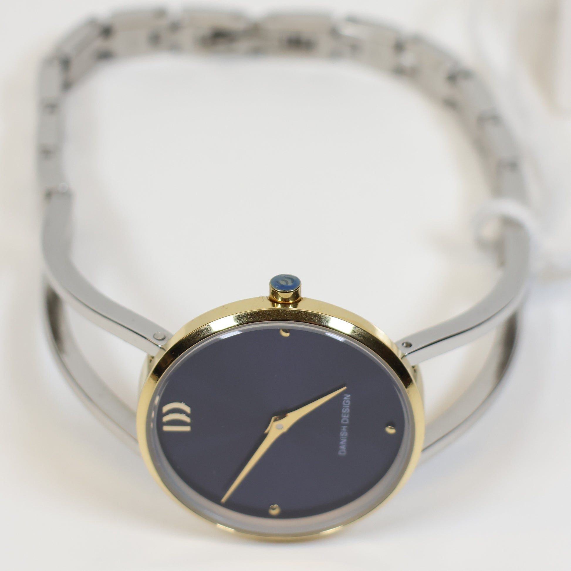 Danish Design dameshorloge IV73Q1230 bicolor blue dial