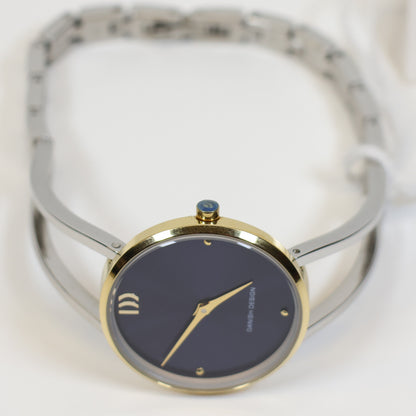 Danish Design dameshorloge IV73Q1230 bicolor blue dial