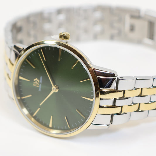 Danish Design dameshorloge IV90Q1251 bicolor green dial