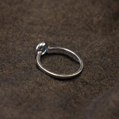 Outlet zilveren ring B9O04 maat: 56