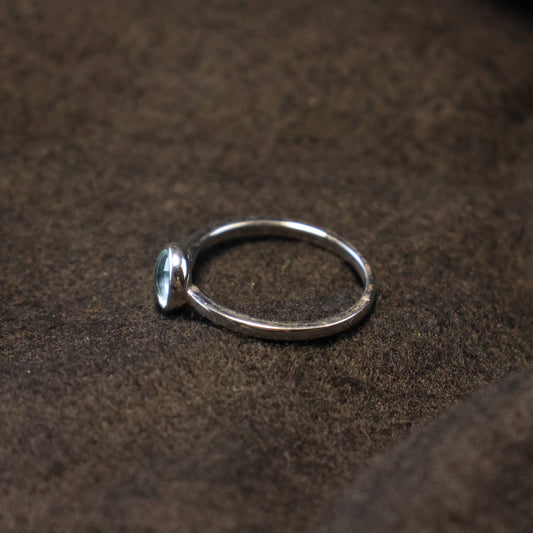 Outlet zilveren ring B9O01 maat: 56