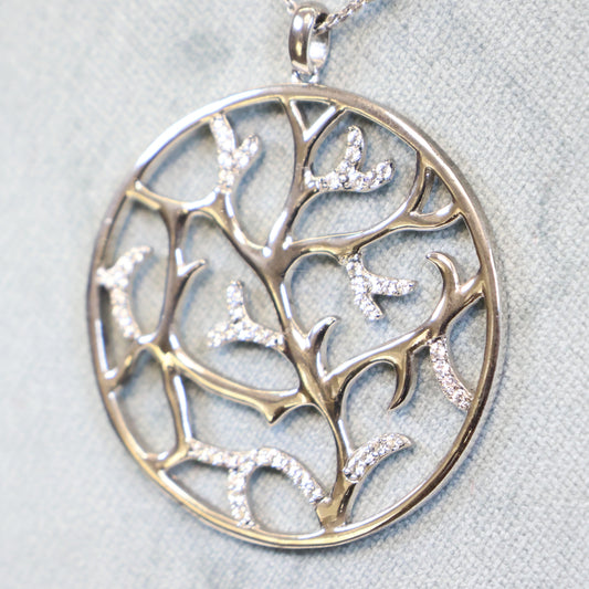 Naiomy silver zilveren ketting met hanger N5H01