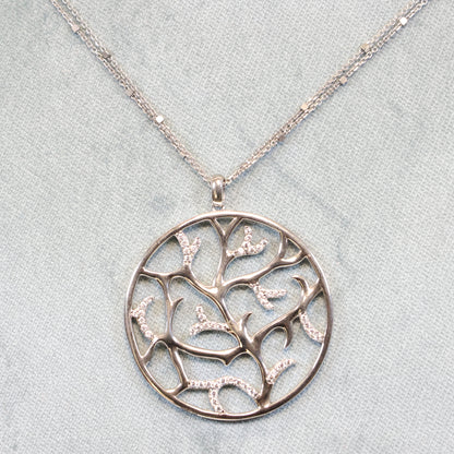 Naiomy silver zilveren ketting met hanger N5H01