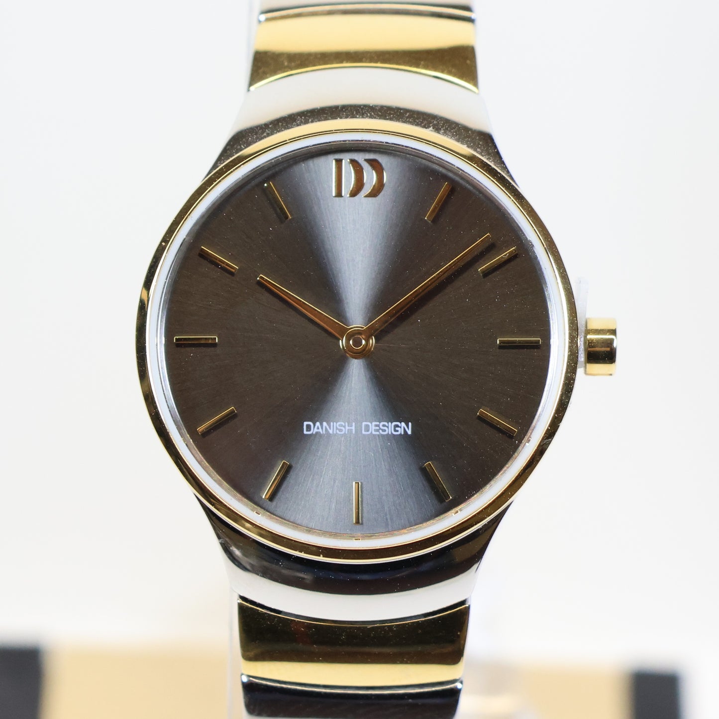 Danish Design dameshorloge IV59Q1293 bicolor black dial