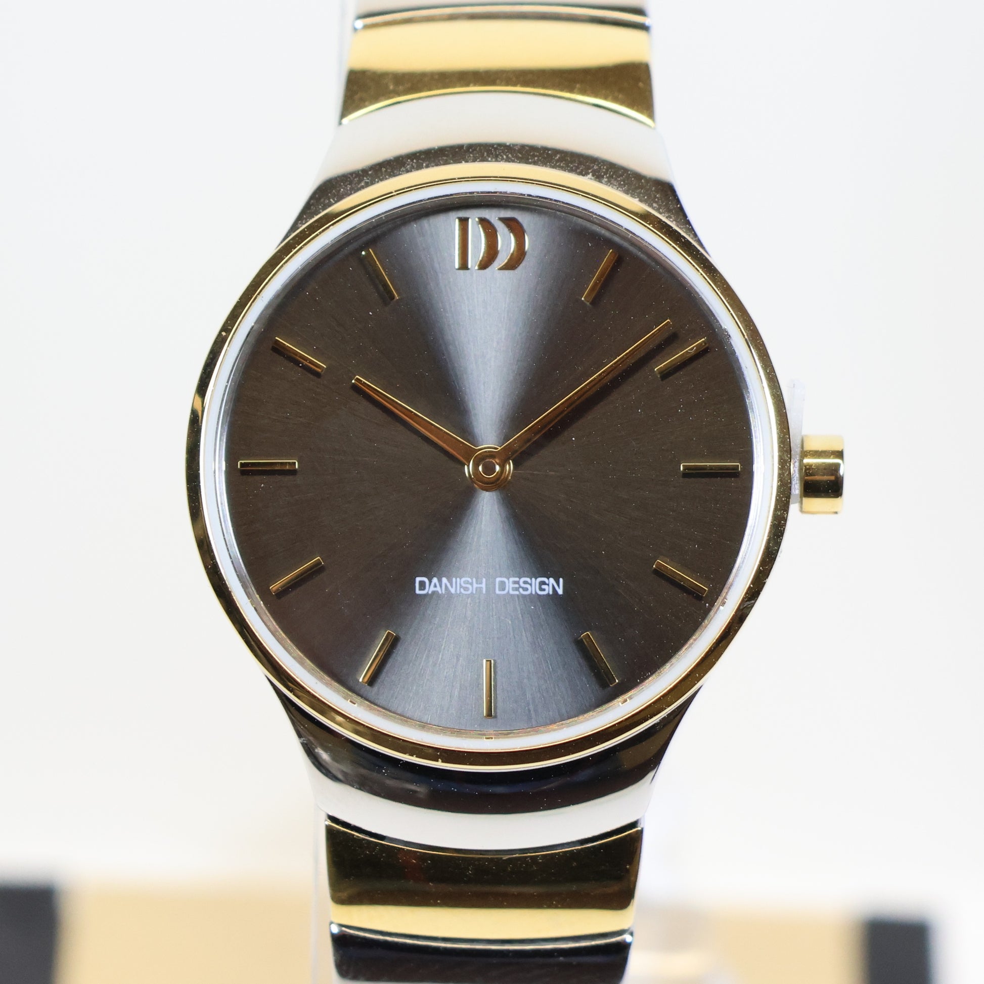 Danish Design dameshorloge IV59Q1293 bicolor black dial
