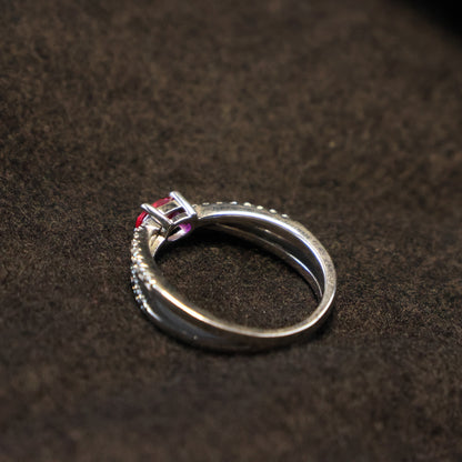 Outlet zilveren ring B0C04 maat: 56