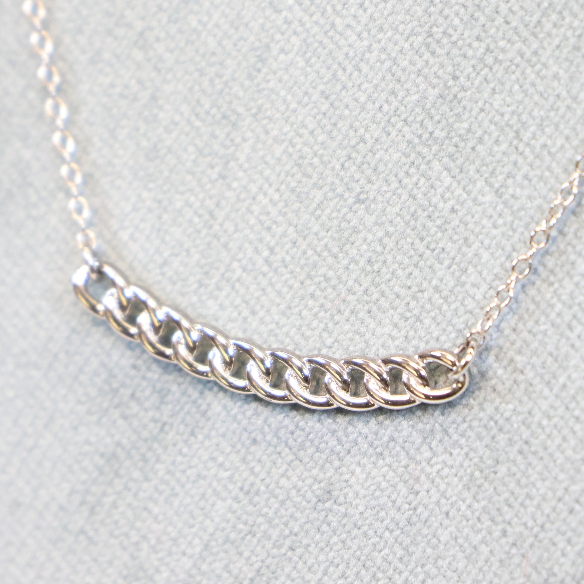 Naiomy Moments Zilveren Ketting met tussenstuk B0U08