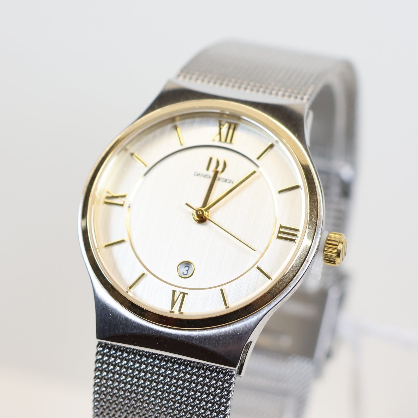 Danish Design dameshorloge IV65Q1240 bicolor milanese band