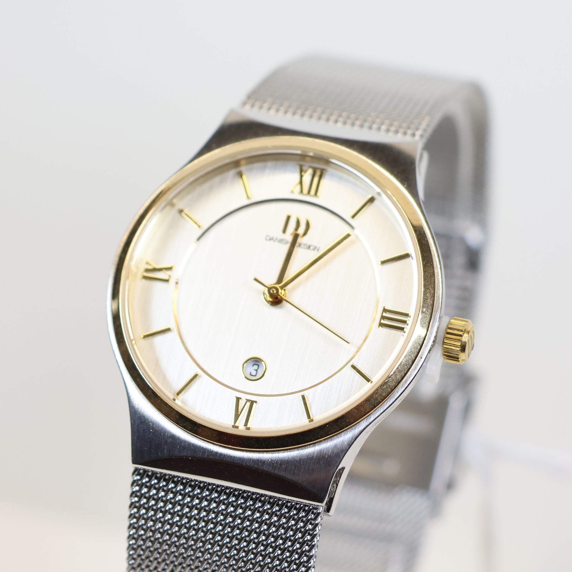 Danish Design dameshorloge IV65Q1240 bicolor milanese band
