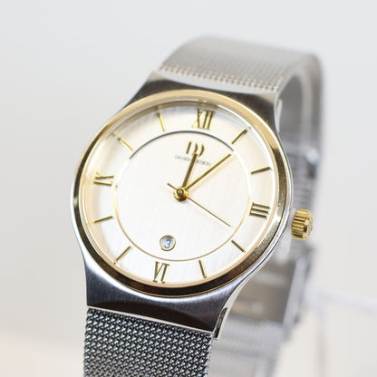 Danish Design dameshorloge IV65Q1240 bicolor milanese band