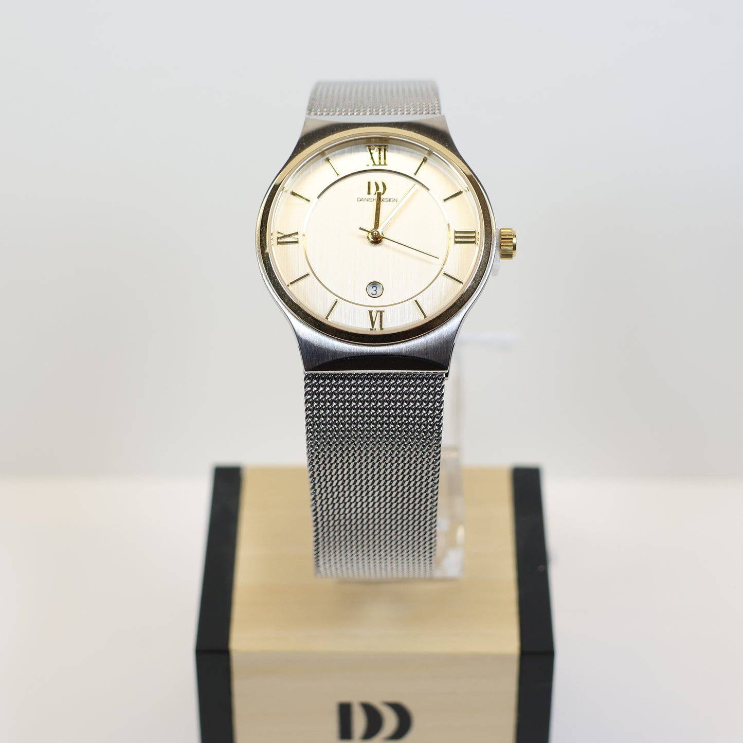 Danish Design dameshorloge IV65Q1240 bicolor milanese band